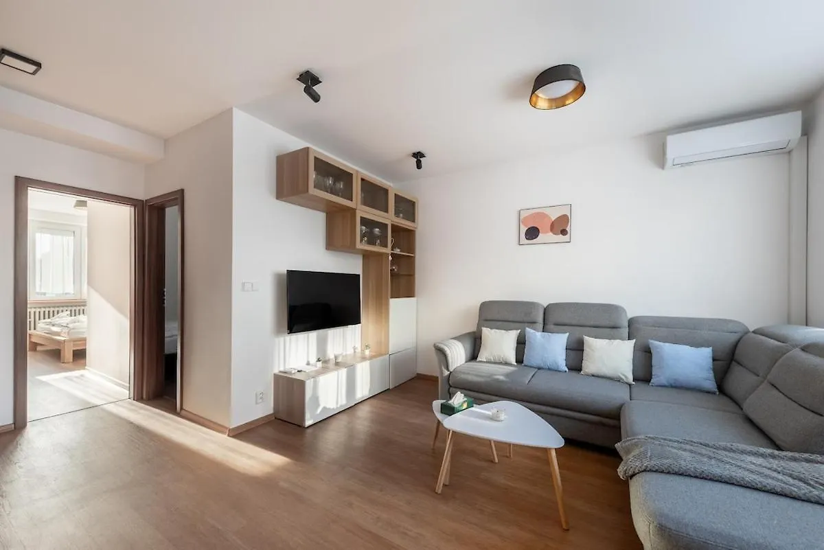 Prague Sports District 2 Bedroom Apt