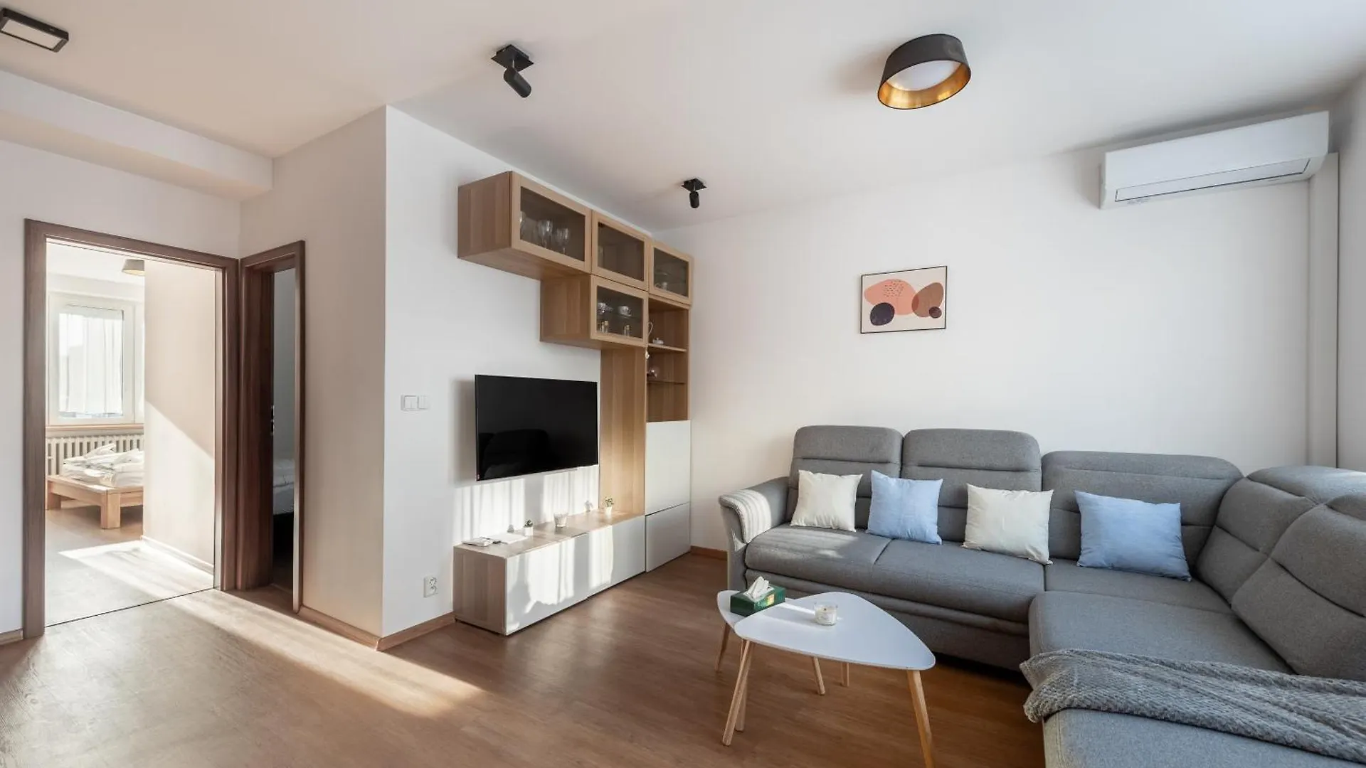 Prague Sports District 2 Bedroom Apt